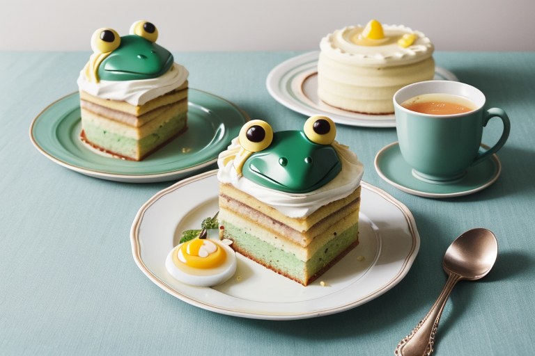 Hoppy Frog Cake