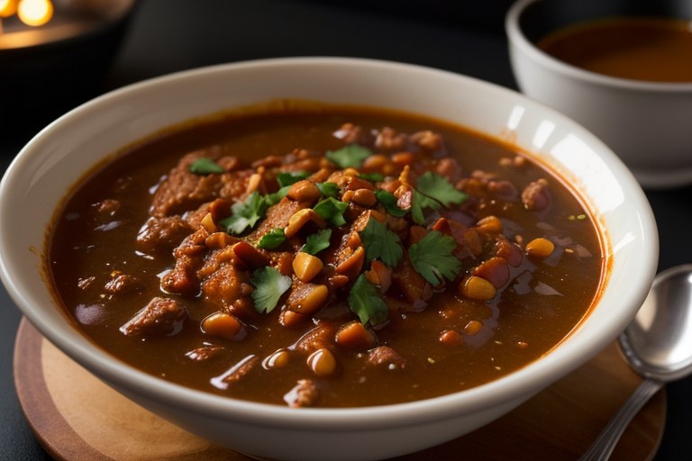 Smoky Peanut Butter Chili
