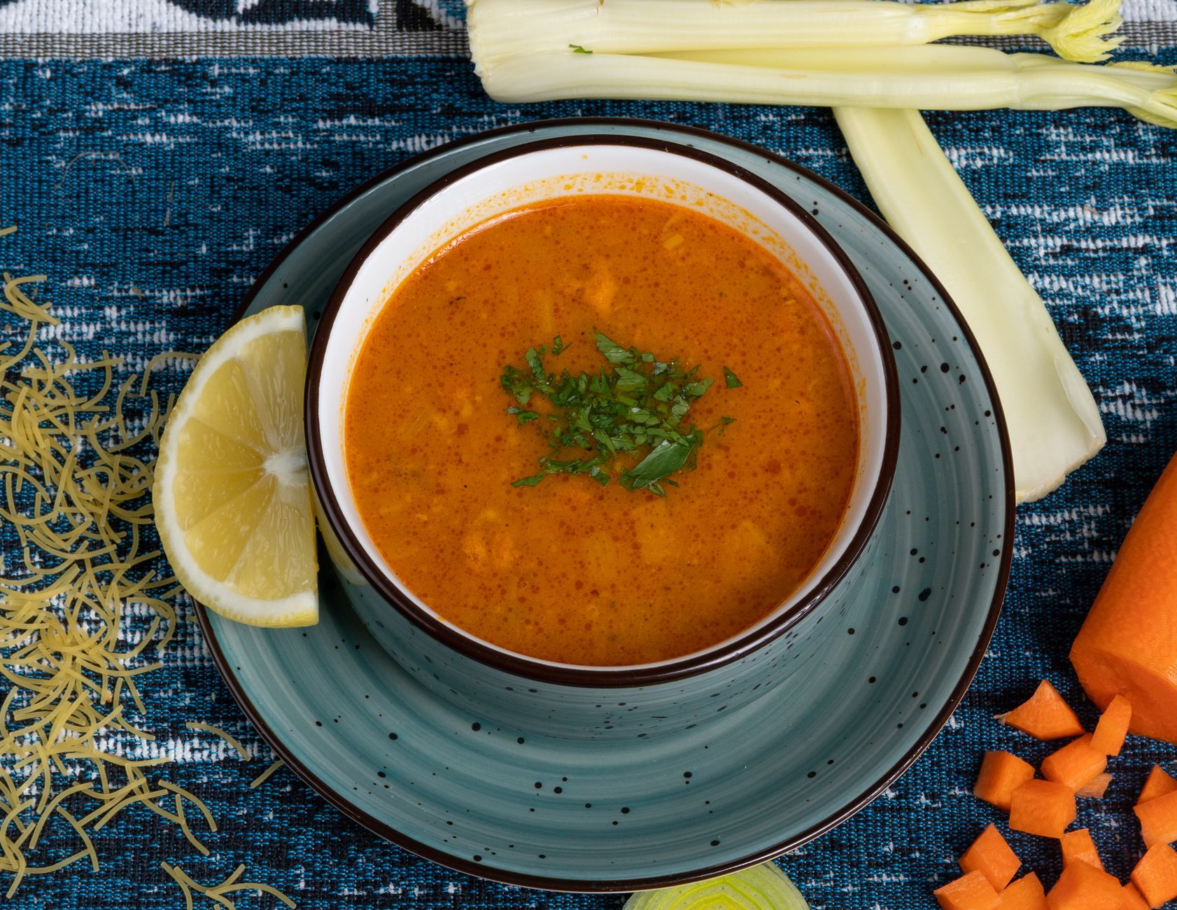 Moroccan Carrot Soup