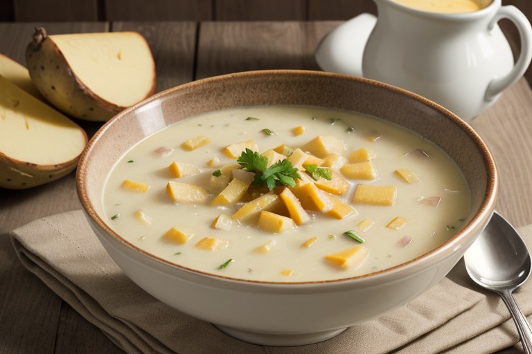 Wisconsin Potato Cheese Soup