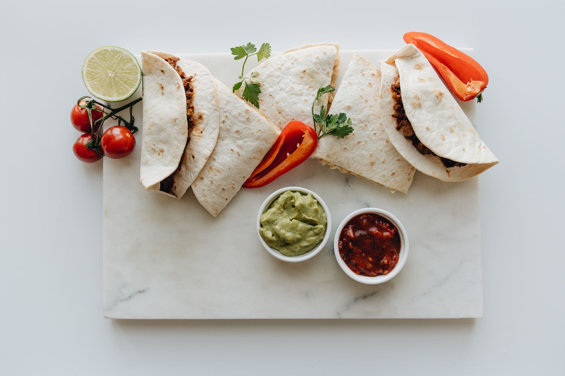 Avocado Tomato Wraps