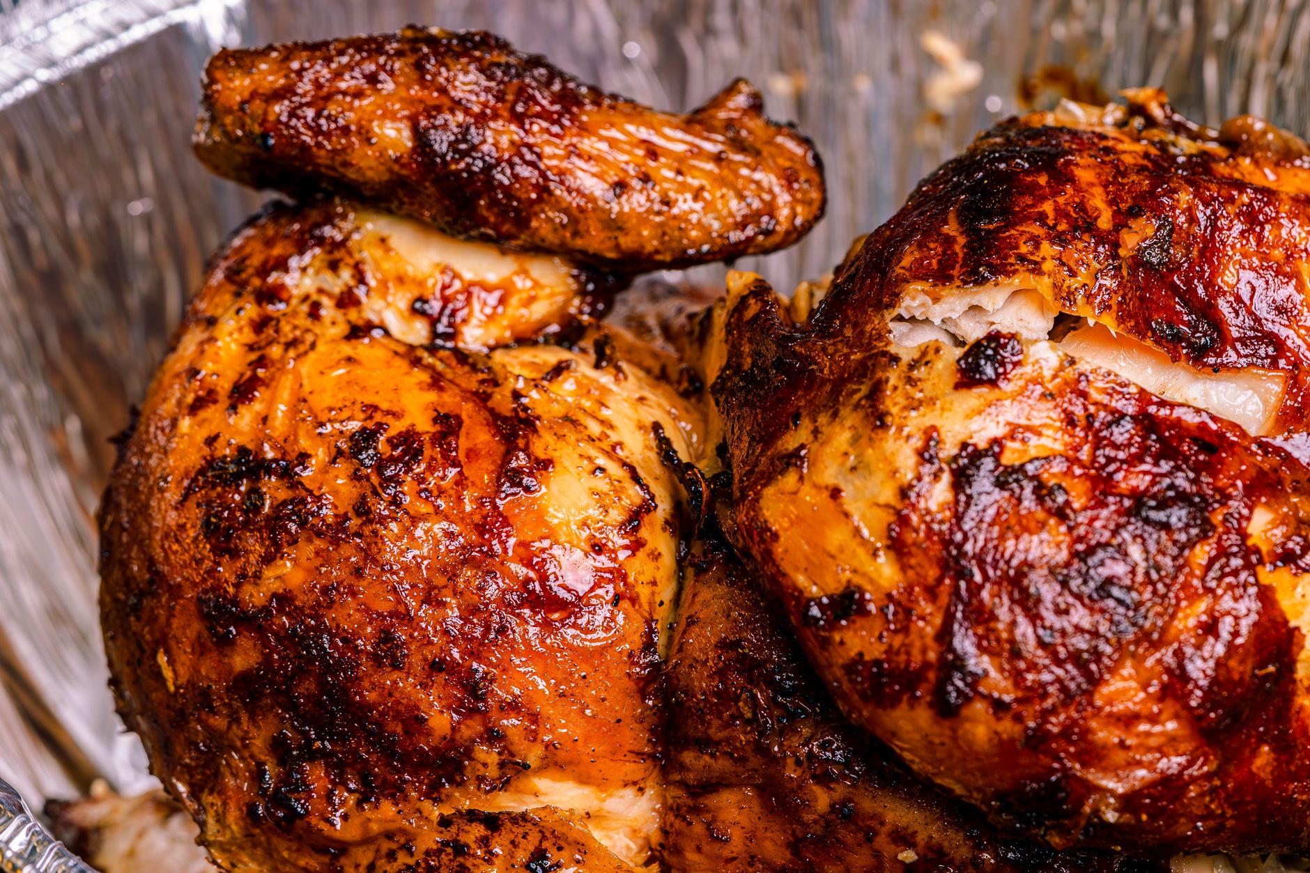 Poulet Roti a l'Algerienne (Algerian Roast Chicken)
