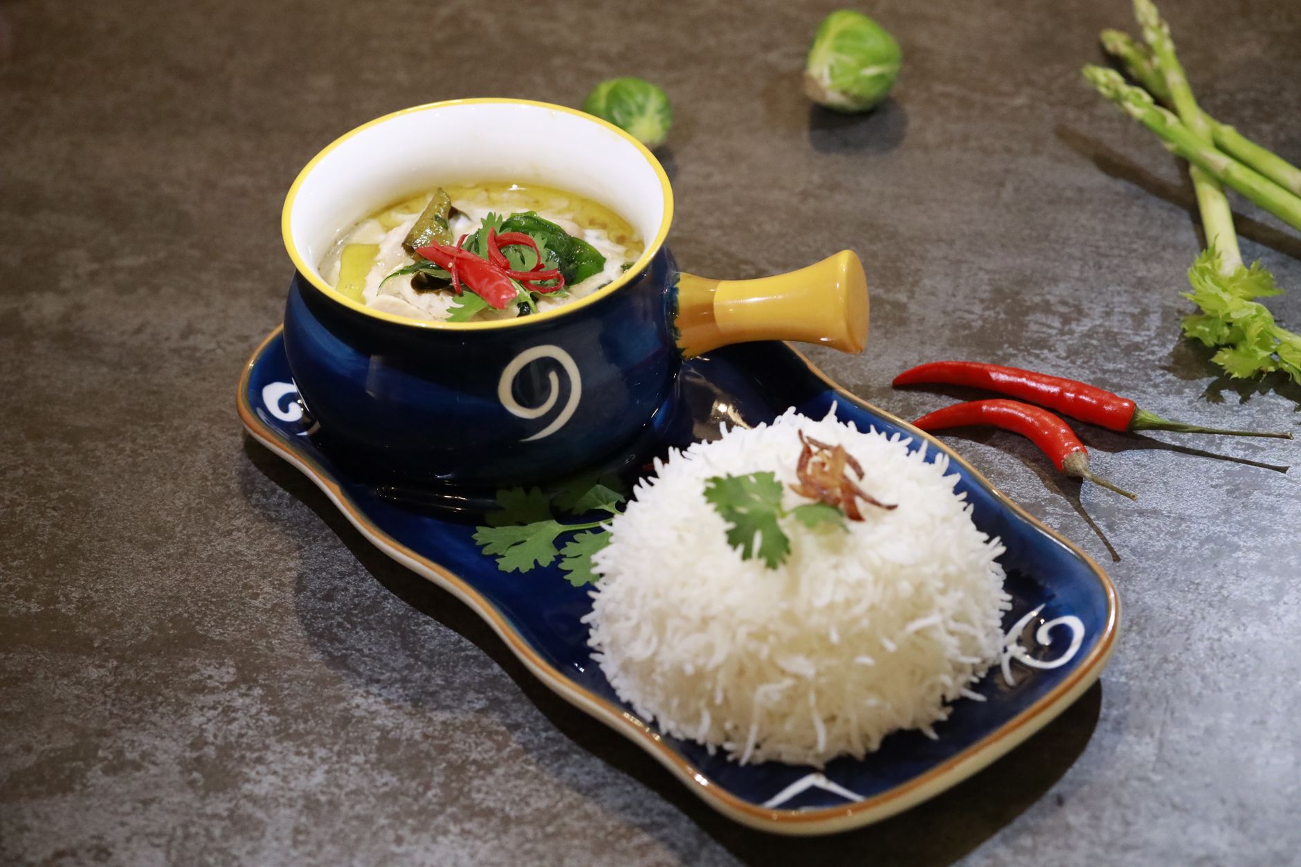 Thai coconut & veg broth