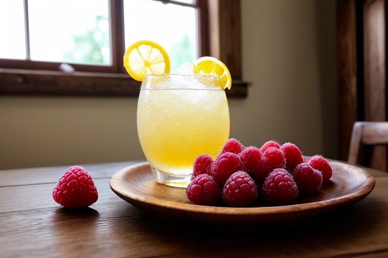 Raspberry-Lemon Spritzer