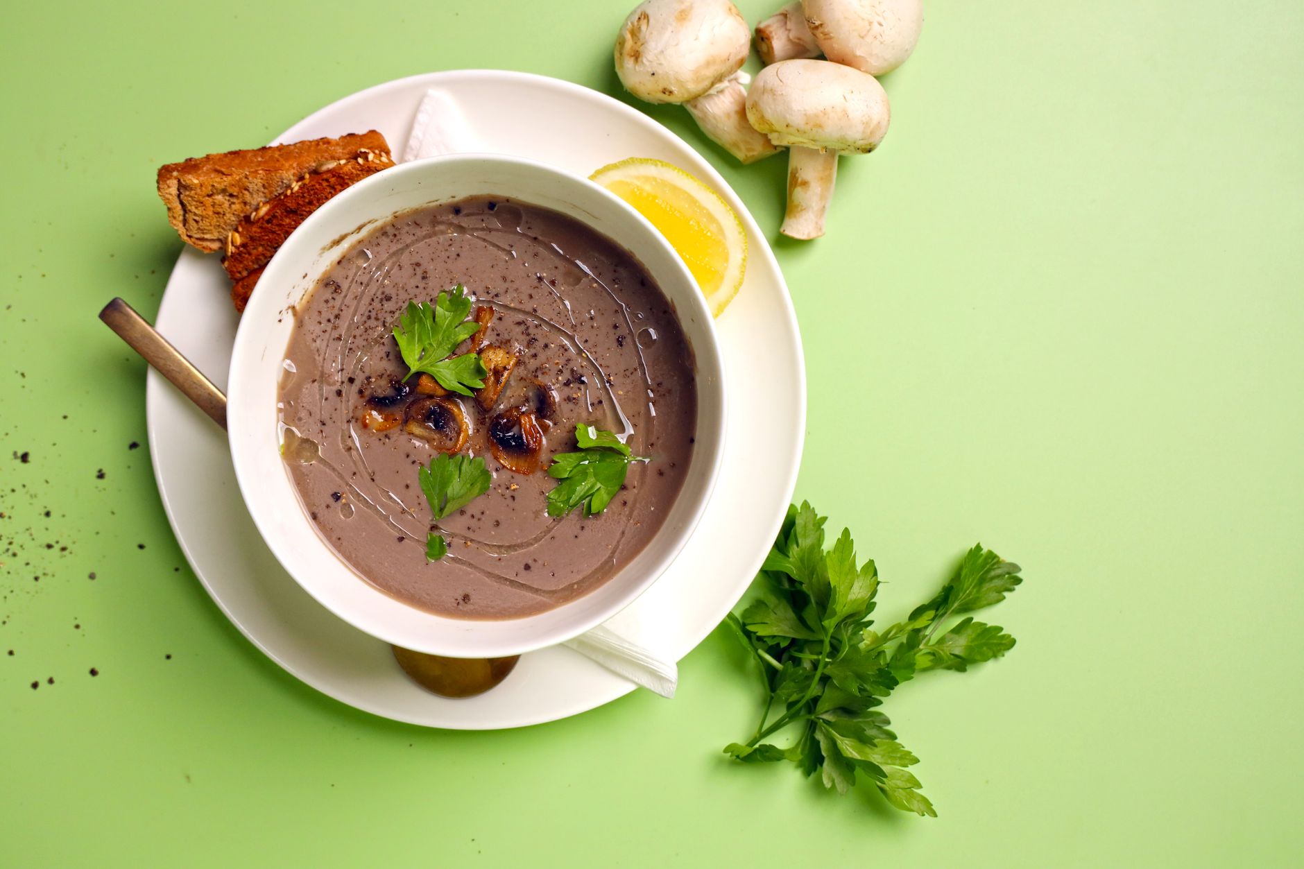 Mushroom Onion Soup