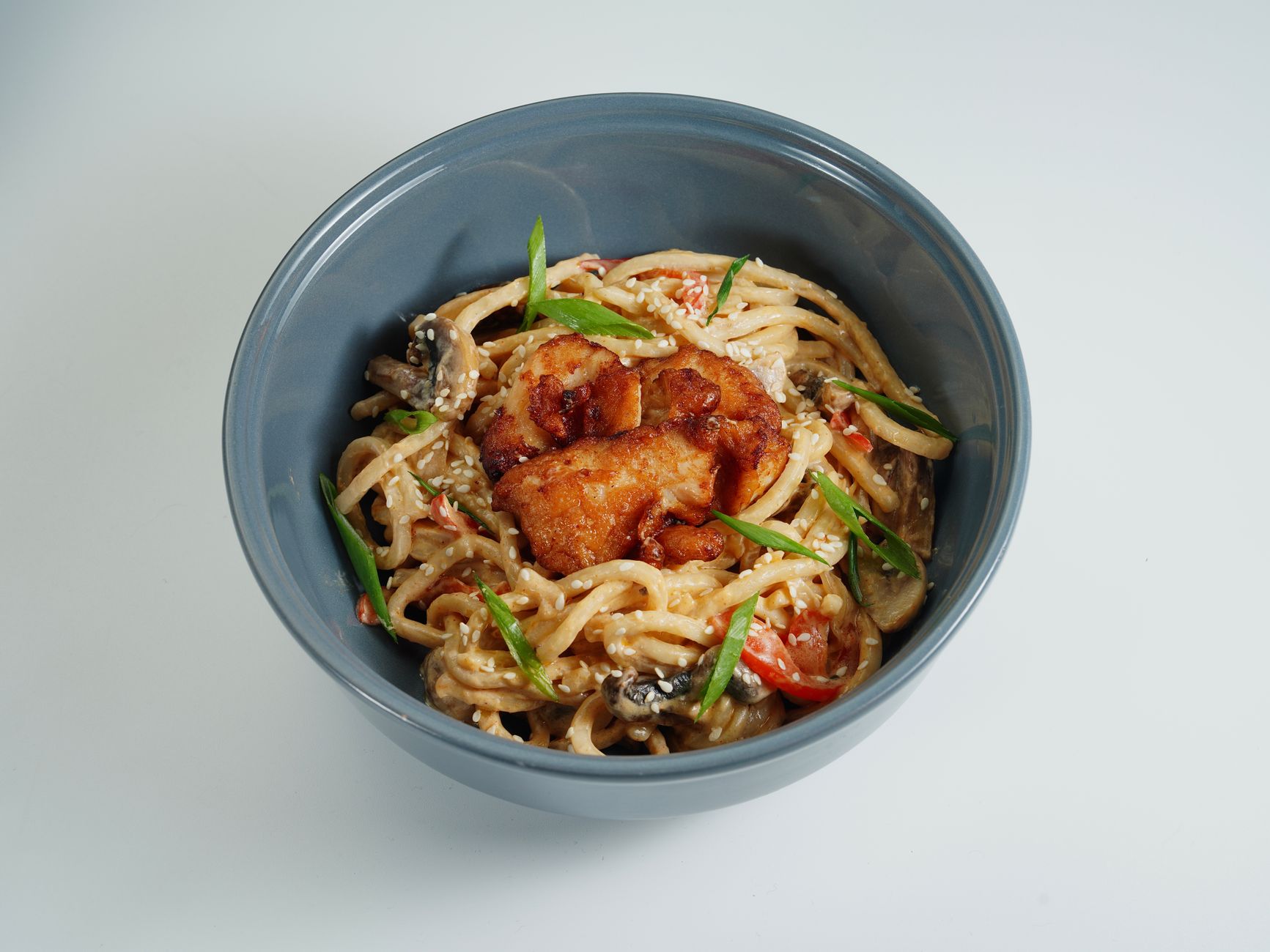 Peanut Noodles with Chicken