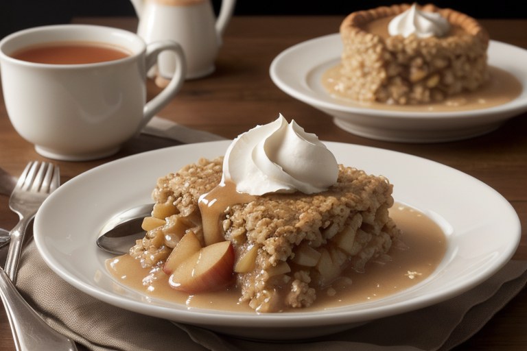 Apple Pie Steel-Cut Oatmeal