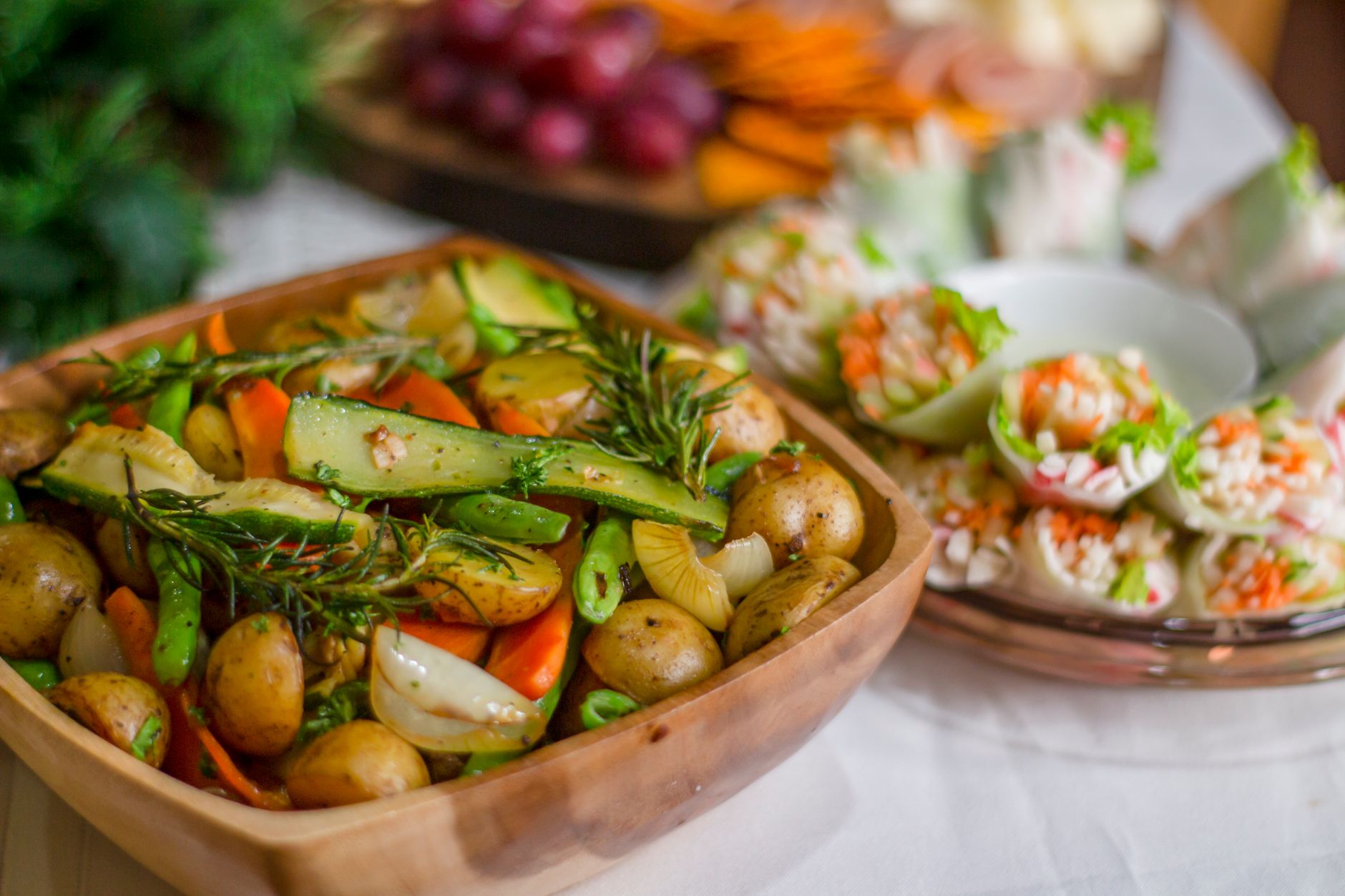 Roasted Carrot and Feta Salad
