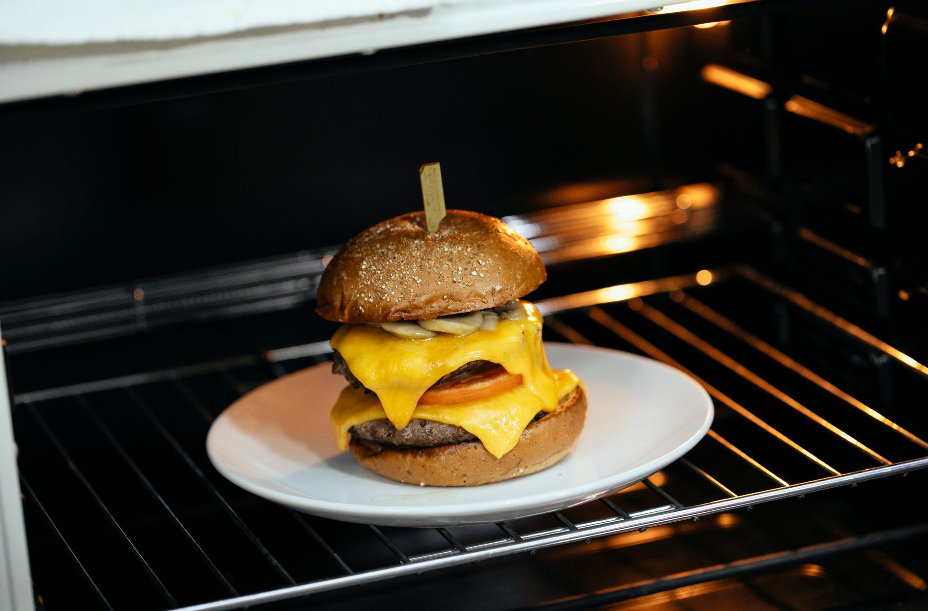 Easy Oven-Baked Burgers