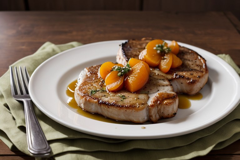 Apricot Dijon Pork Chops