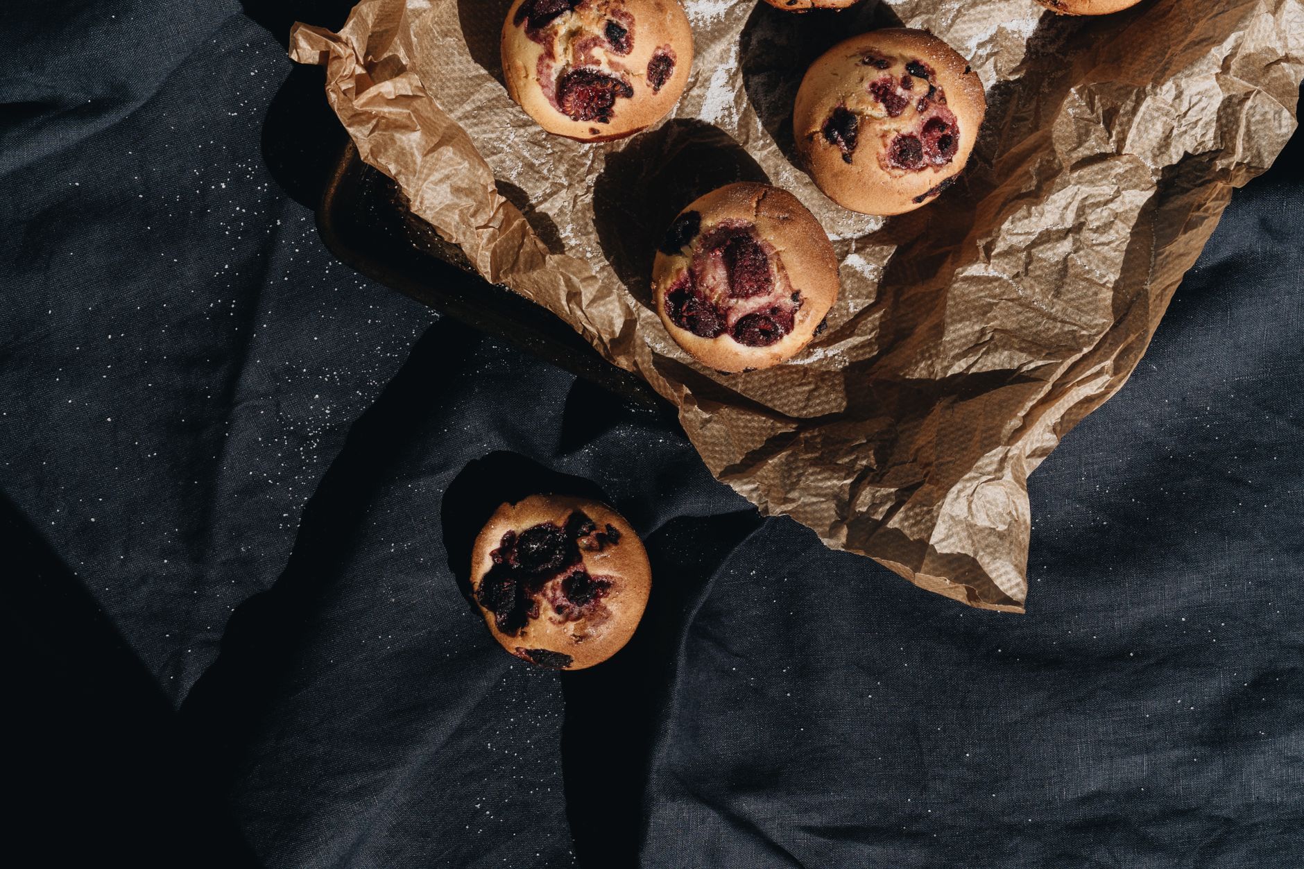 Fruitburst muffins