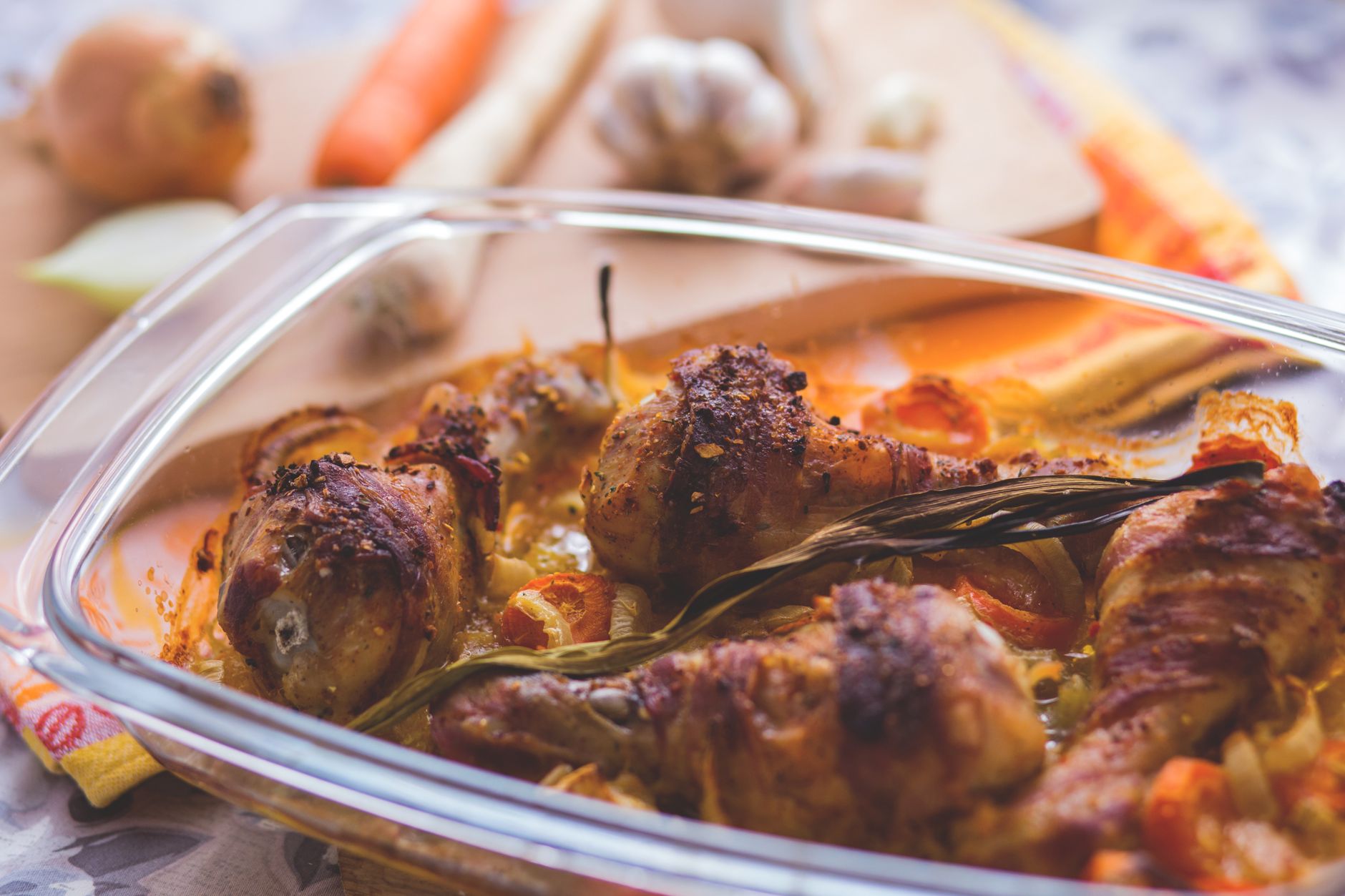 Pot-roast Bombay chicken