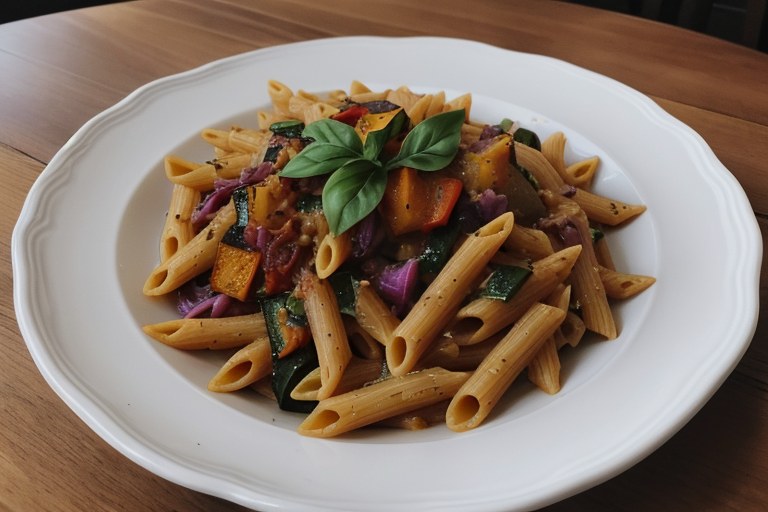 Roasted Vegetable Baked Penne