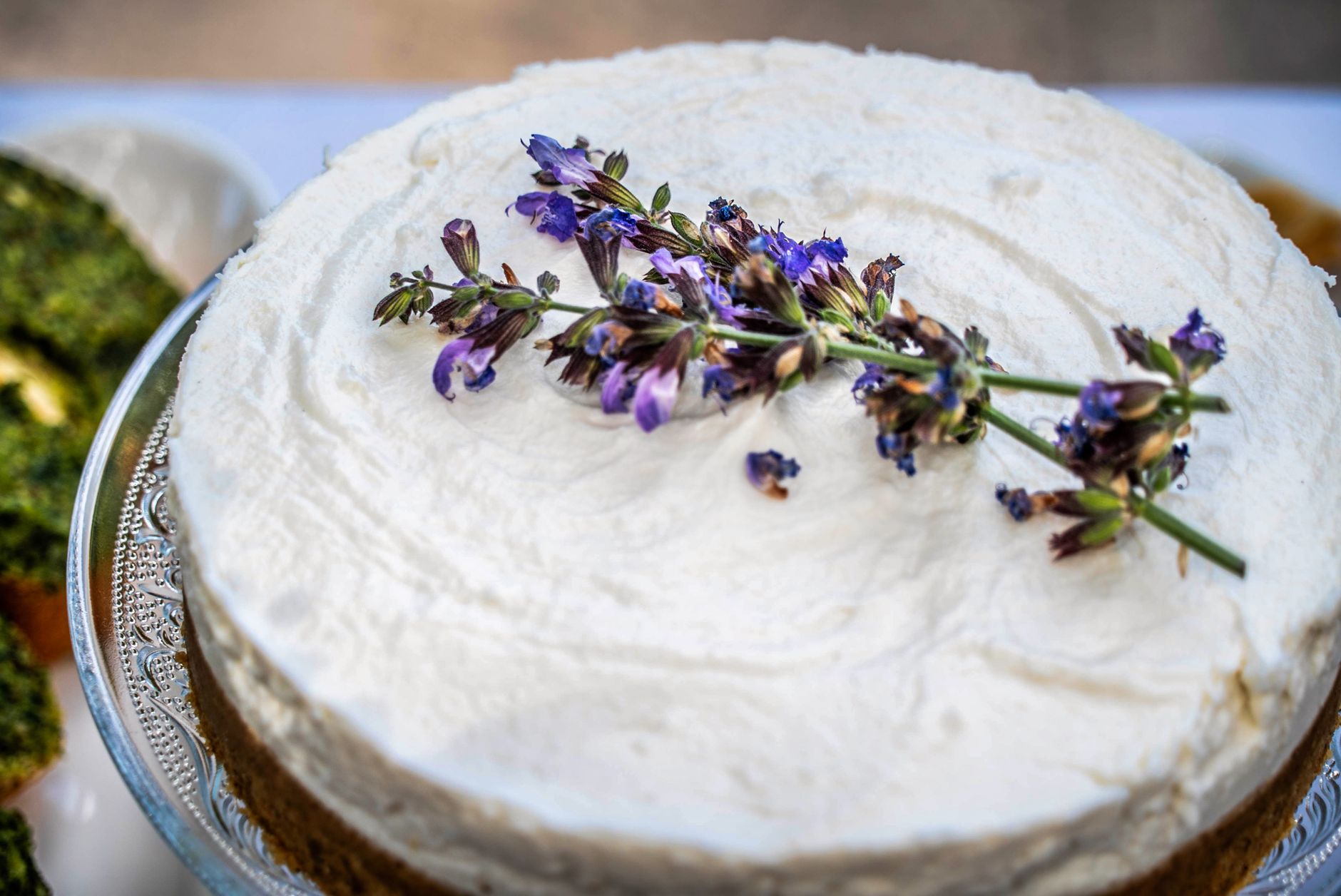 Almond Lavender Cake