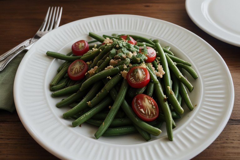 Green Beans and Tomatoes