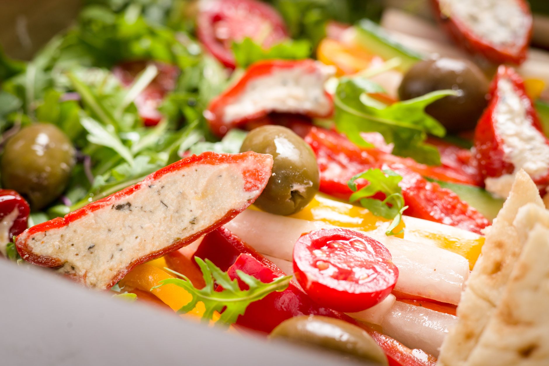 Turkey & pepper pittas