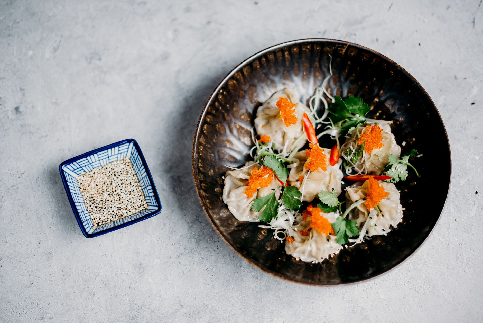 Lobster & Cream Cheese Wontons