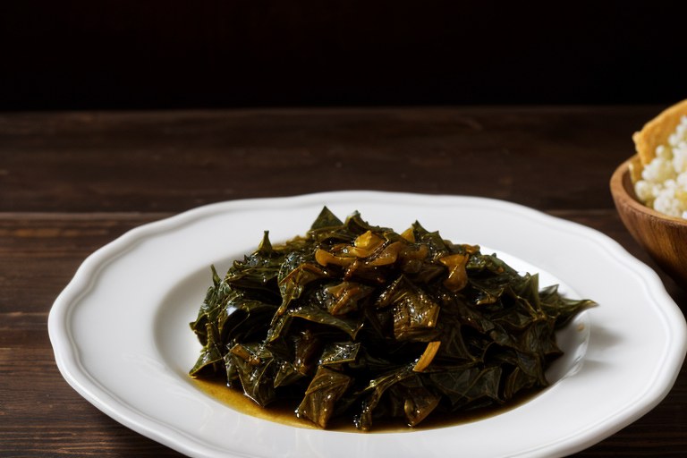 Jerk Seasoned Collard Greens