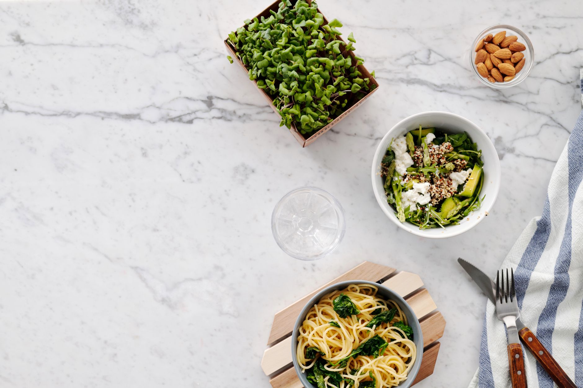 Easy Spinach Ricotta Pasta