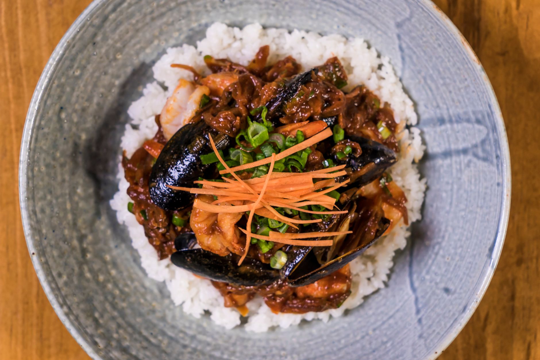 Sirloin Strips over Rice