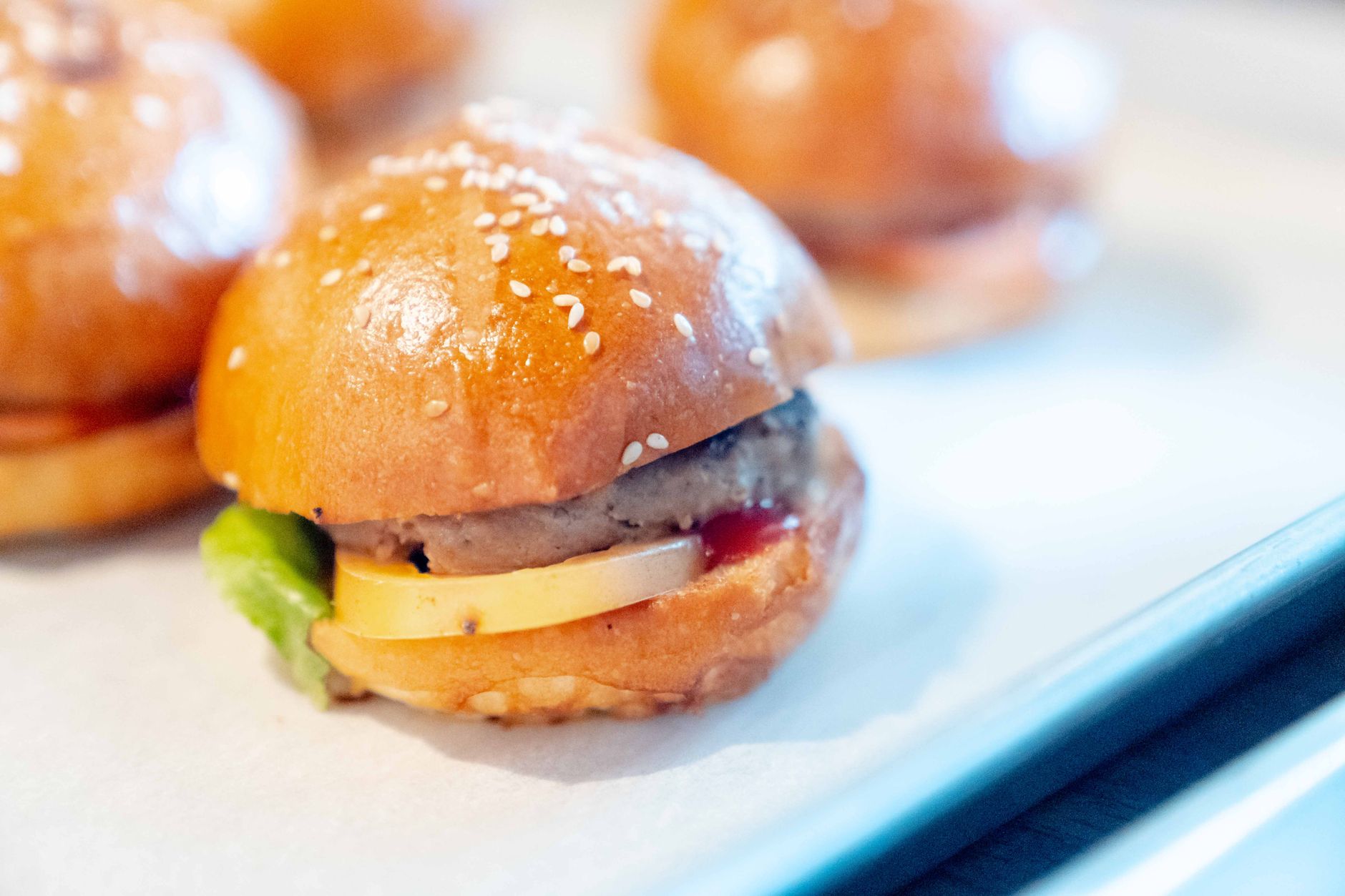 Barbecue Chicken Sliders