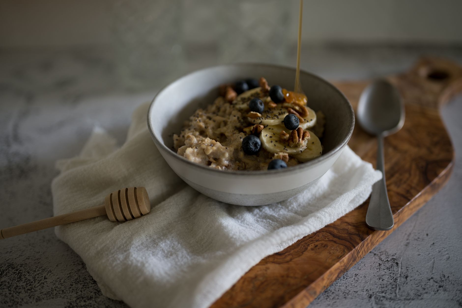 Banana overnight oats
