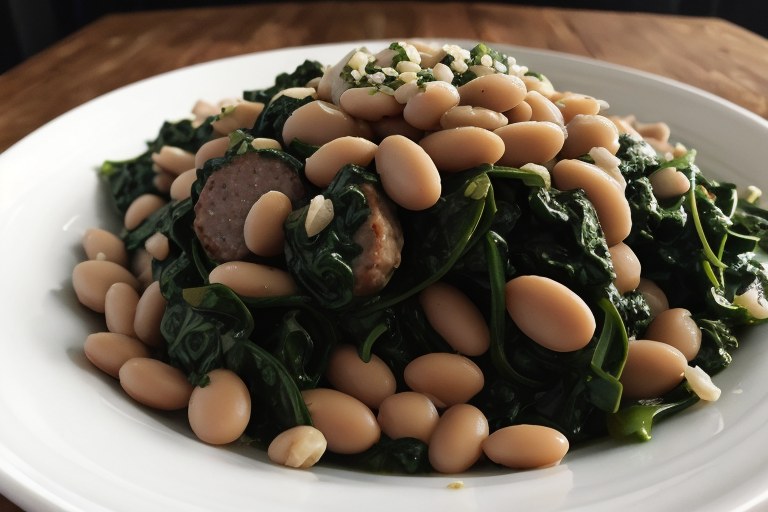 Italian Sausage and White Bean Skillet