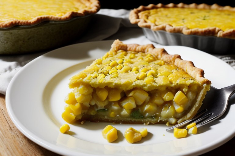 Sweet Corn and Zucchini Pie