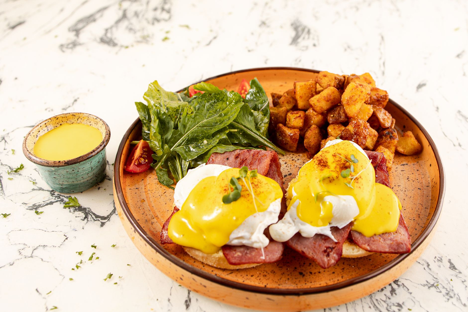Almost Eggs Benedict