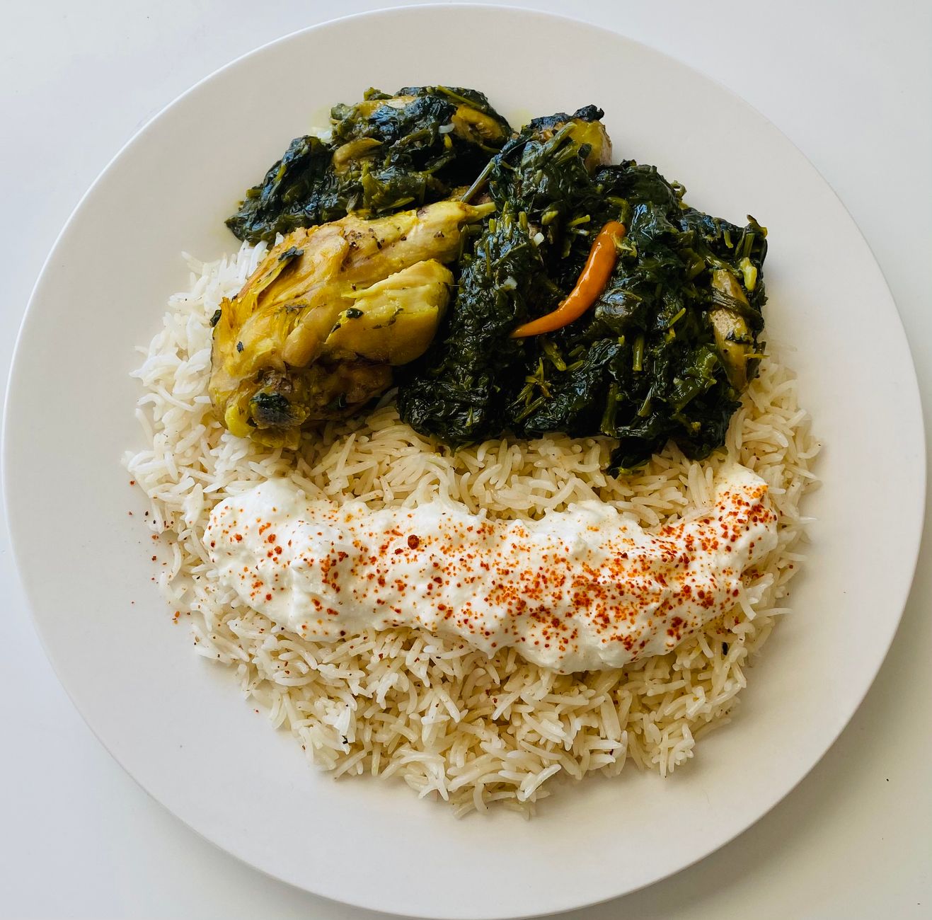 Chana Saag Curry