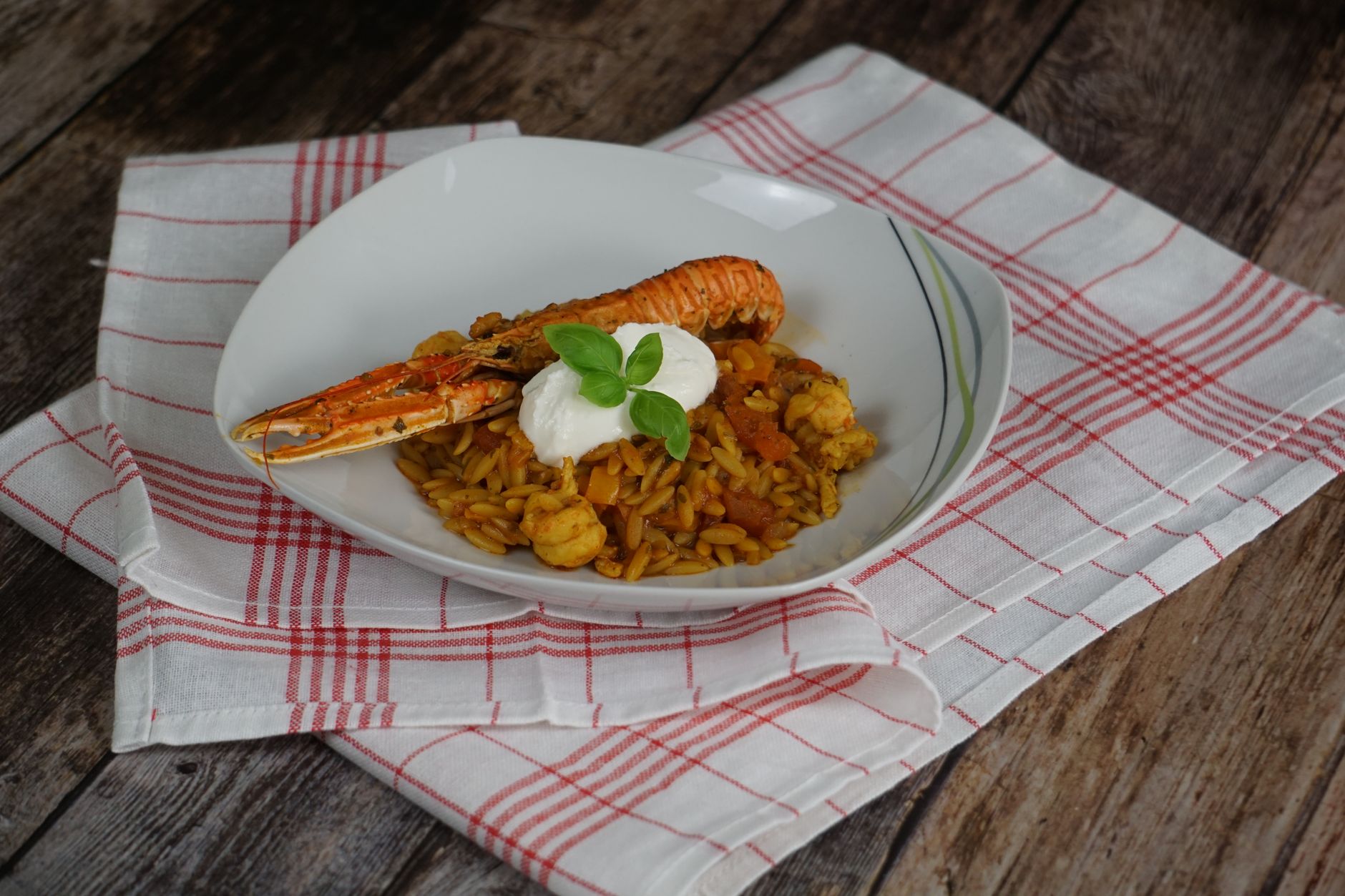 Slow-Cooked Lemon Chicken Orzo