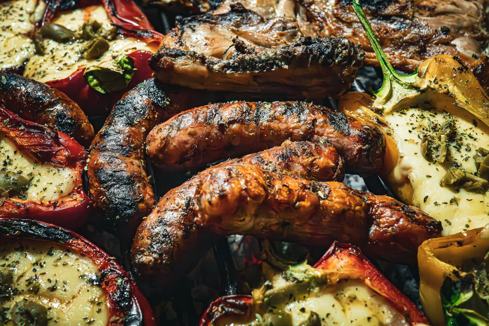 Sheet Pan Chicken Sausage Dinner