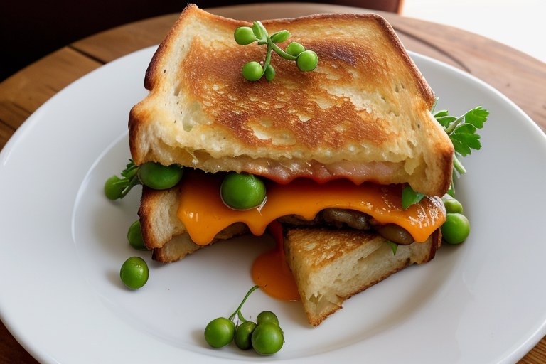 Samosa Grilled Cheese Sandwiches