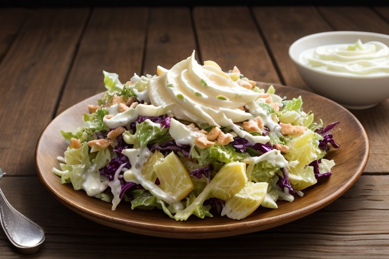 Coleslaw Waldorf Salad