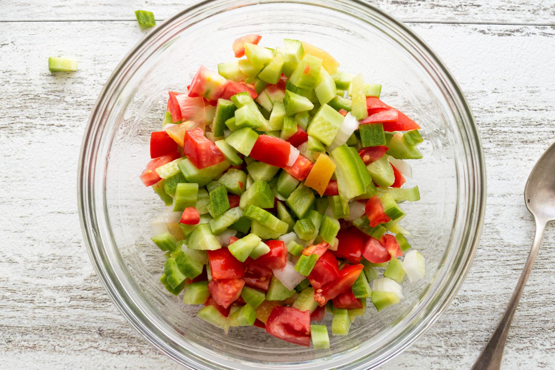 Super Fresh Cucumber Tomato Salad