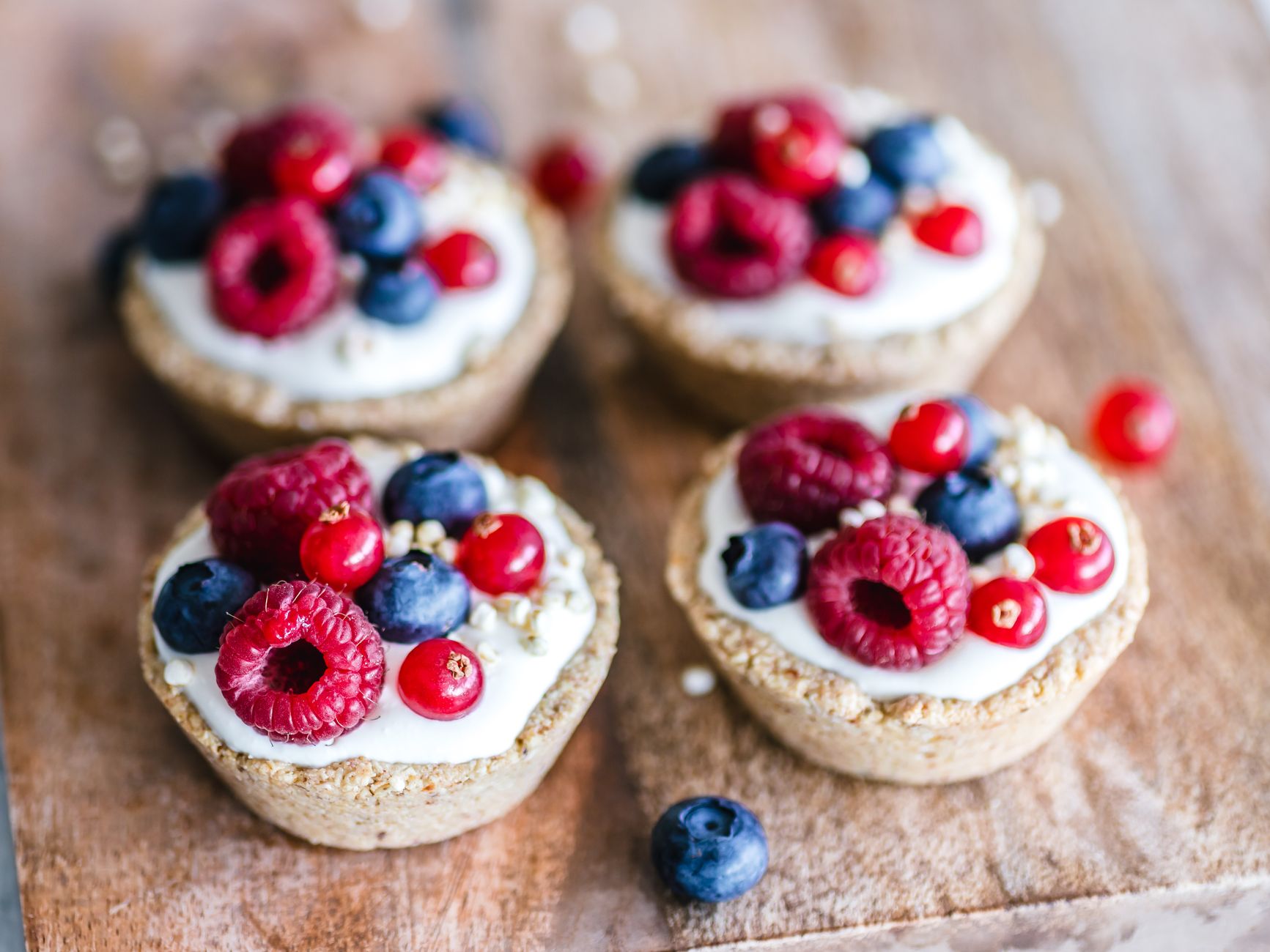 Cherry Cream Cheese Tarts