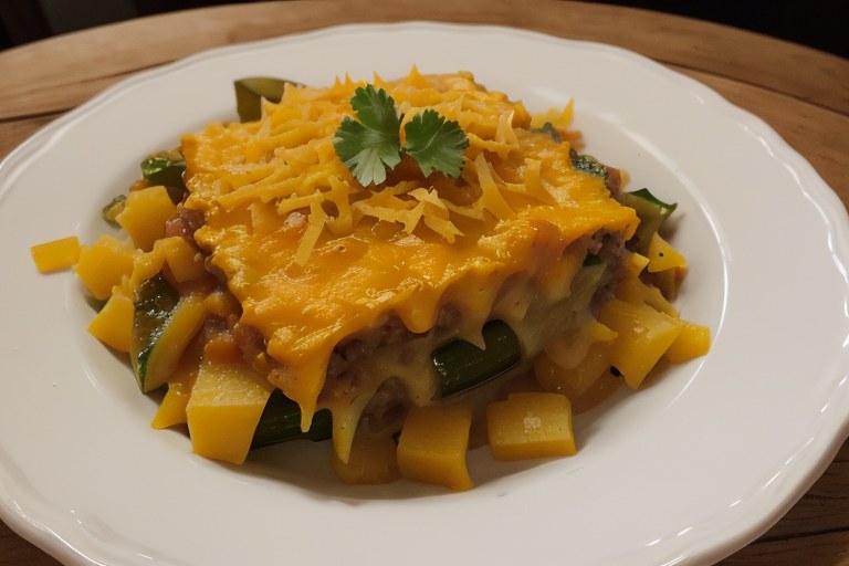Tex-Mex Summer Squash Casserole