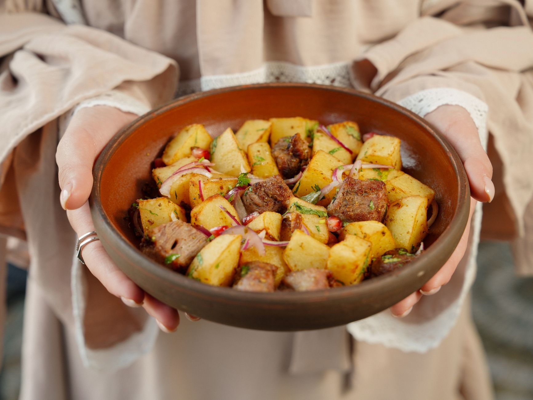 Skillet Beef and Potatoes