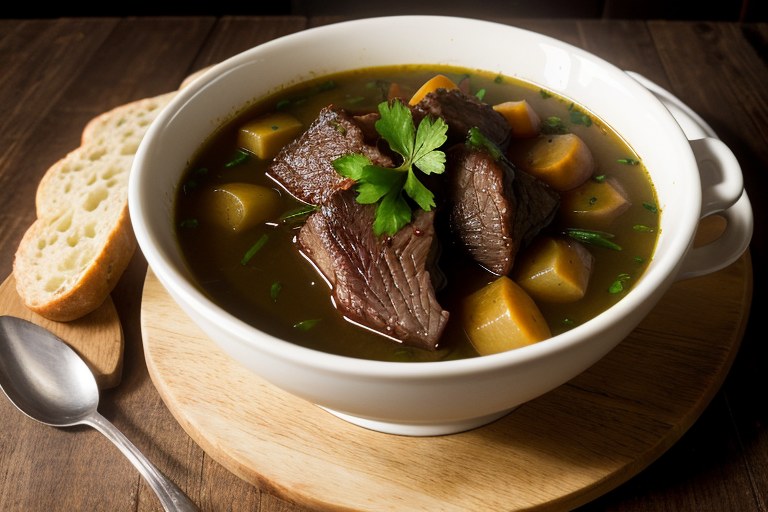 Sauerbraten Soup