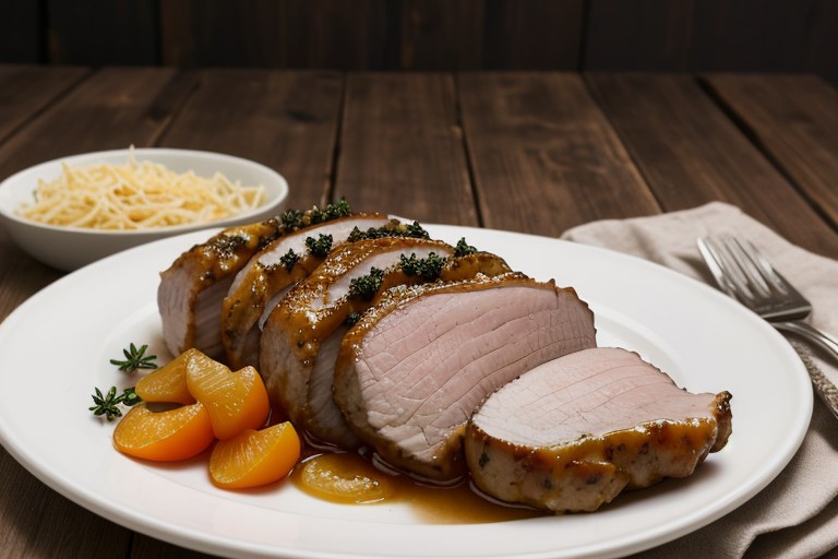 Apricot-Stuffed Pork Tenderloin