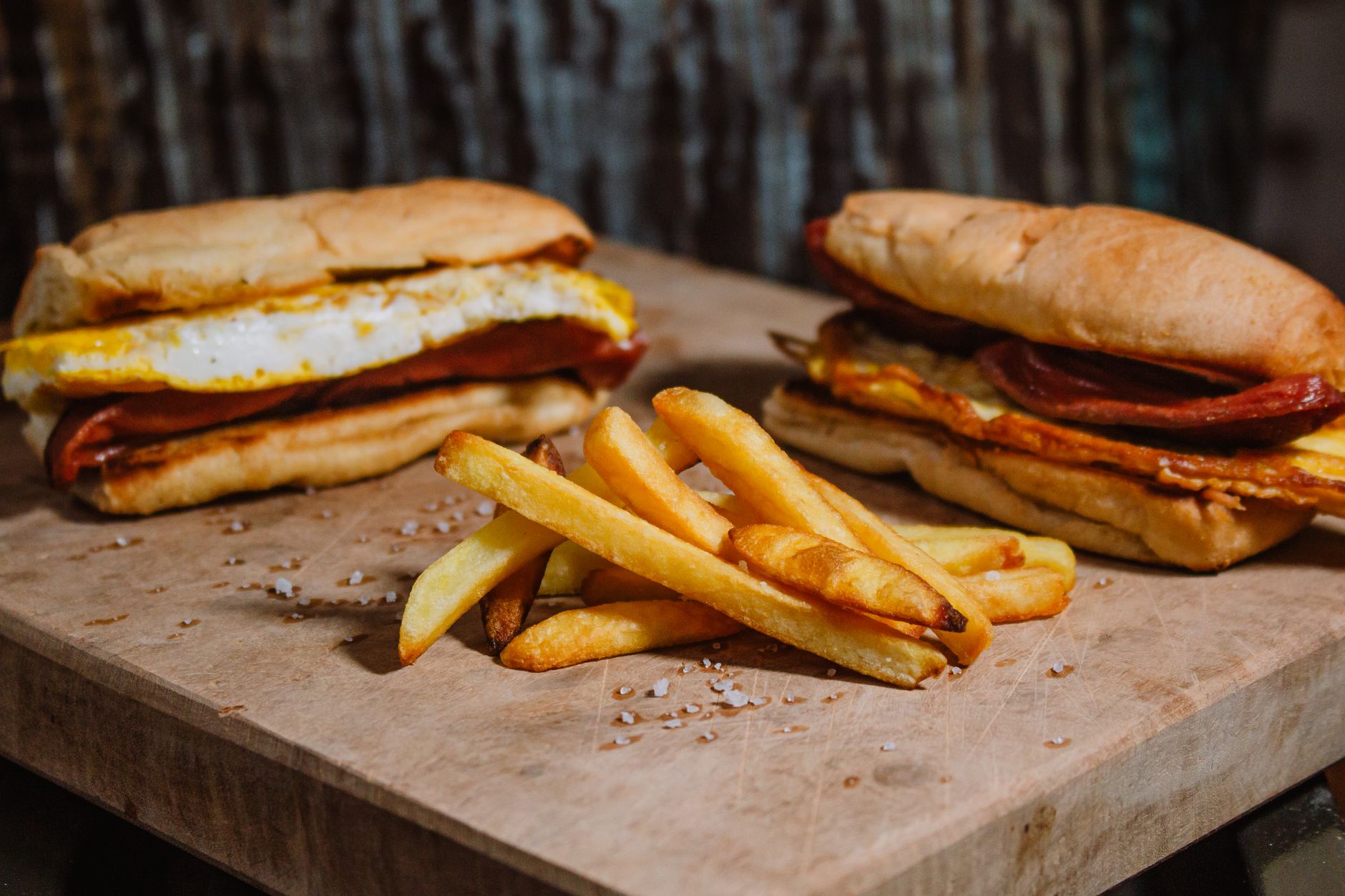 Chivito sandwich