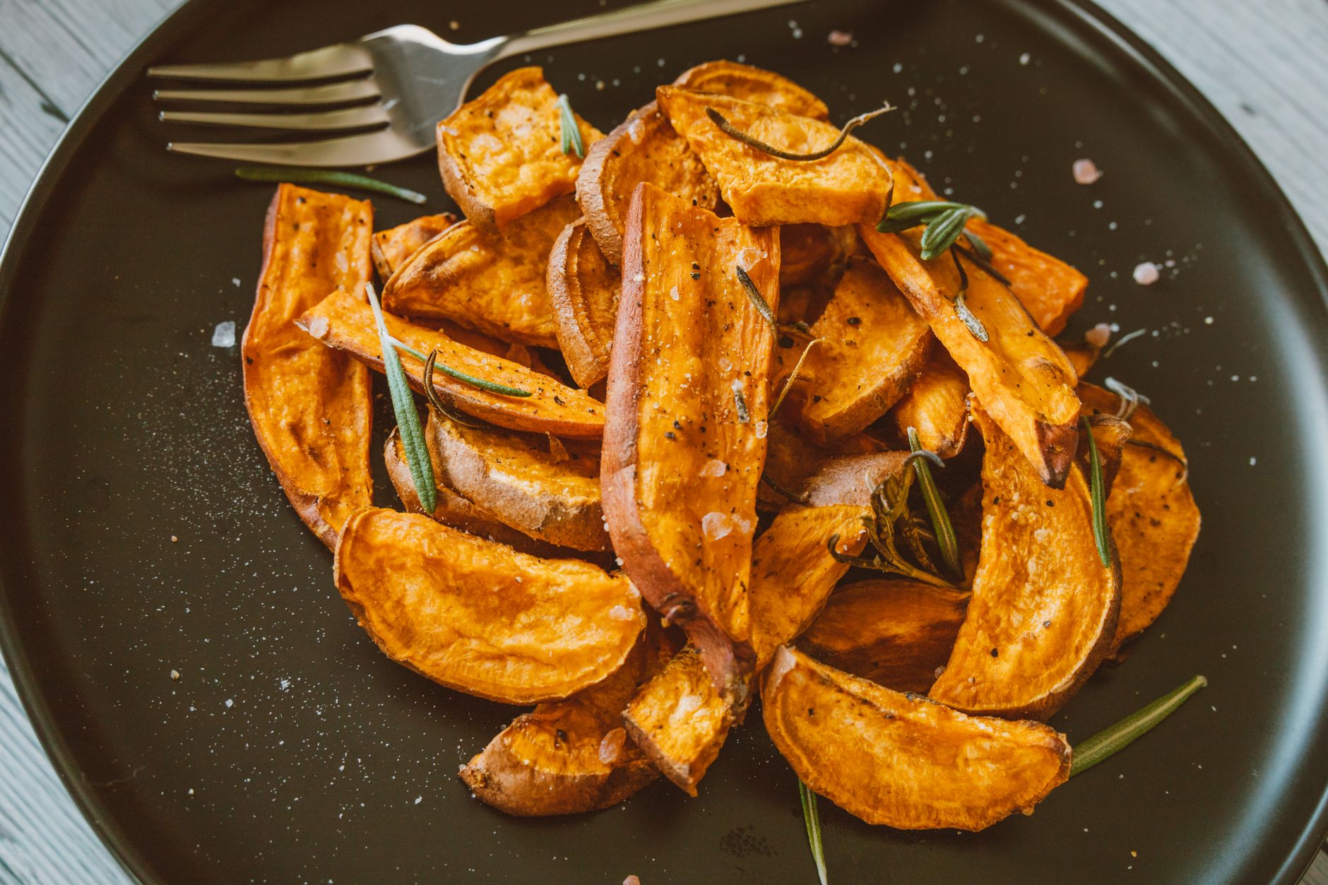 Grilled Sweet Potato Wedges