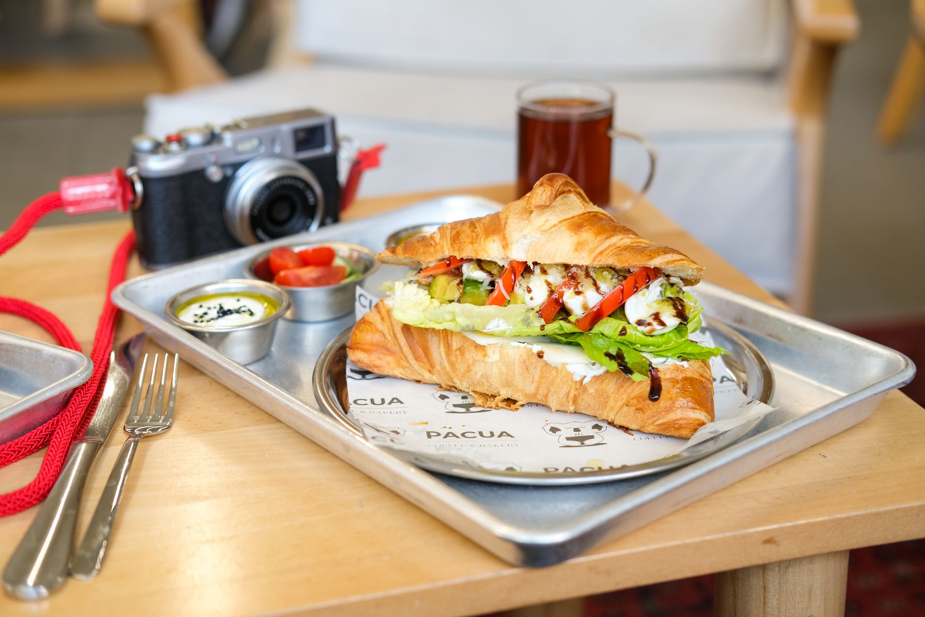 Crab Salad Croissants