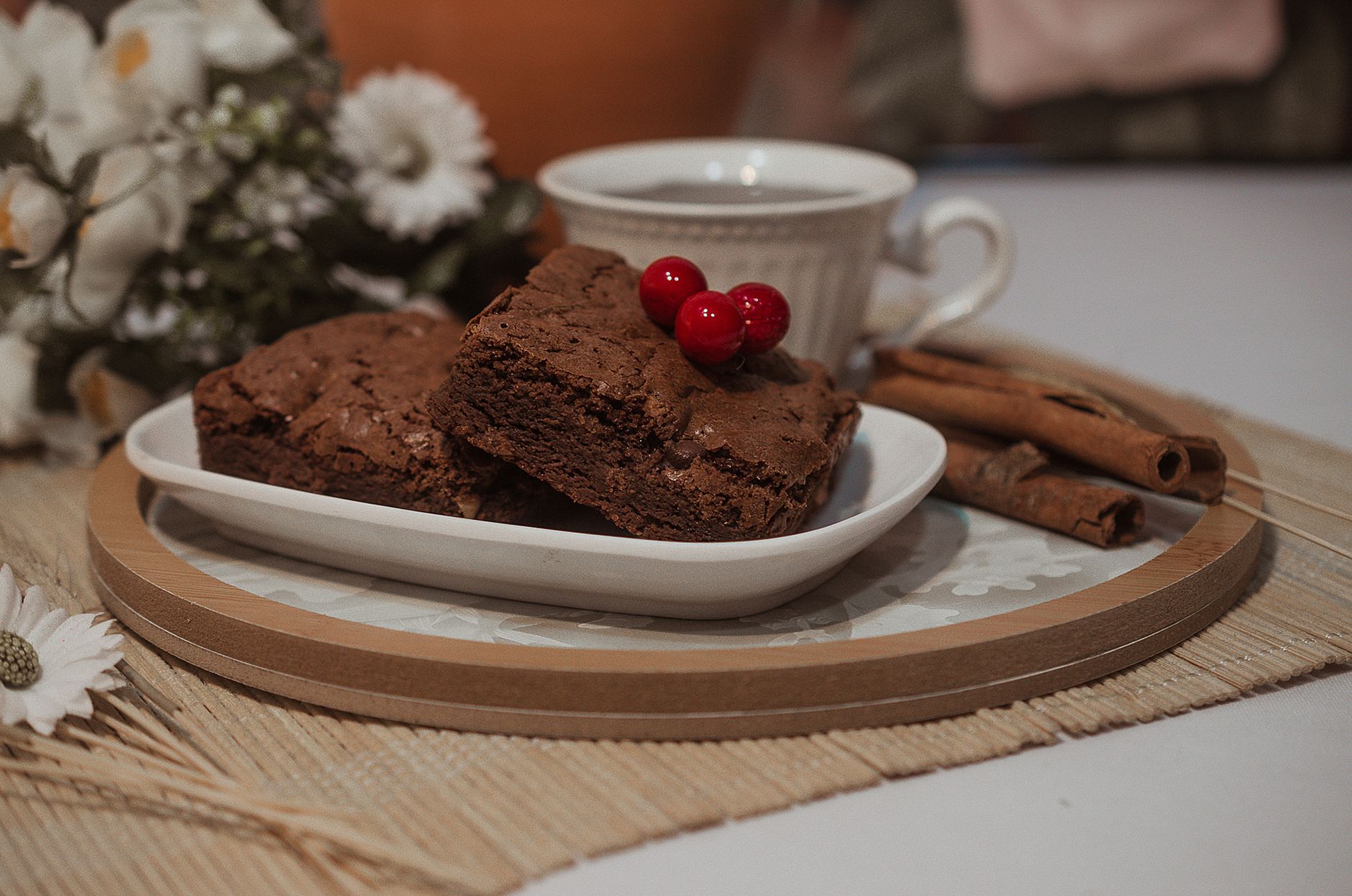 Tahini Brownies