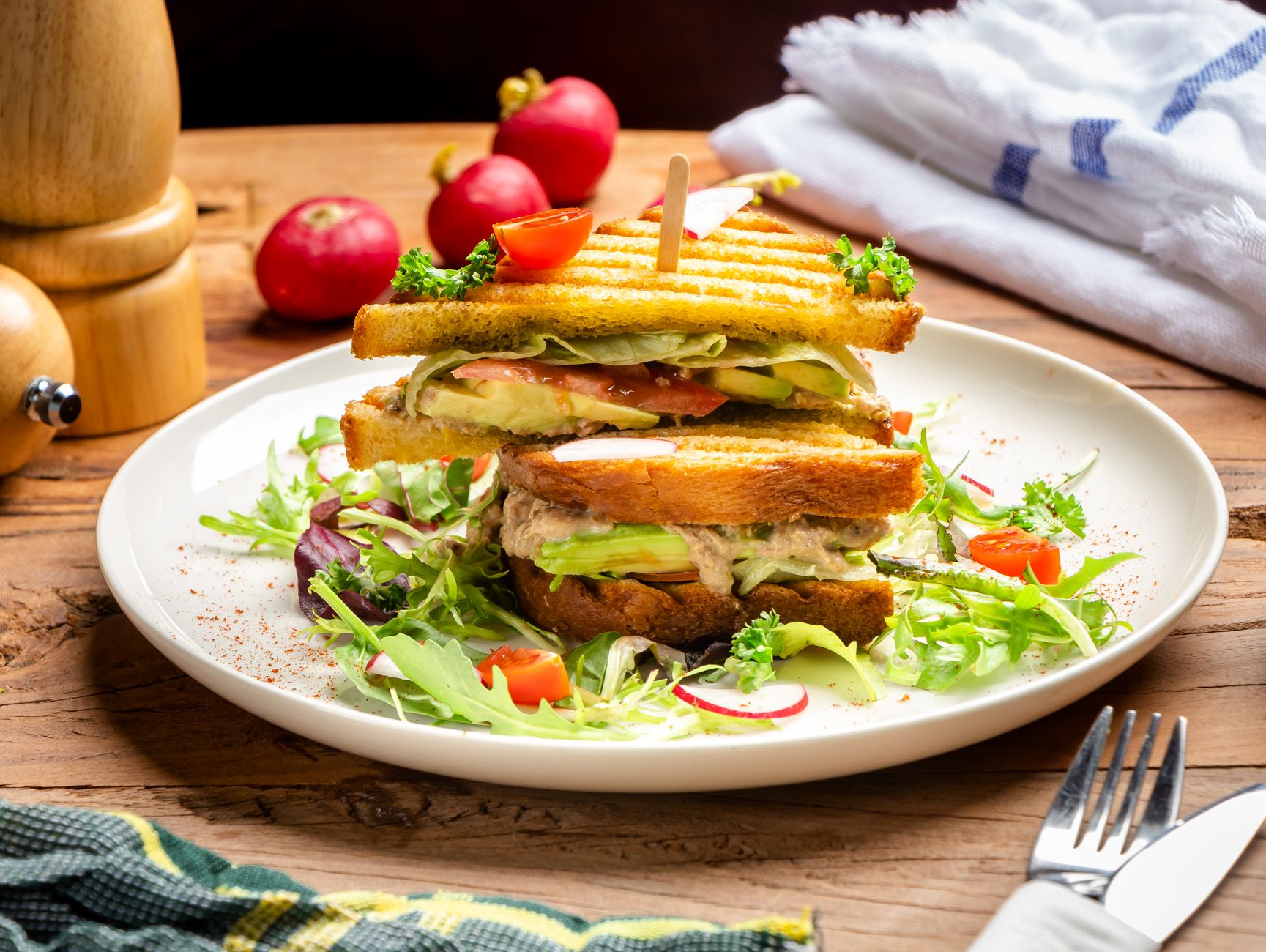 Pineapple-Tuna Salad Sandwiches