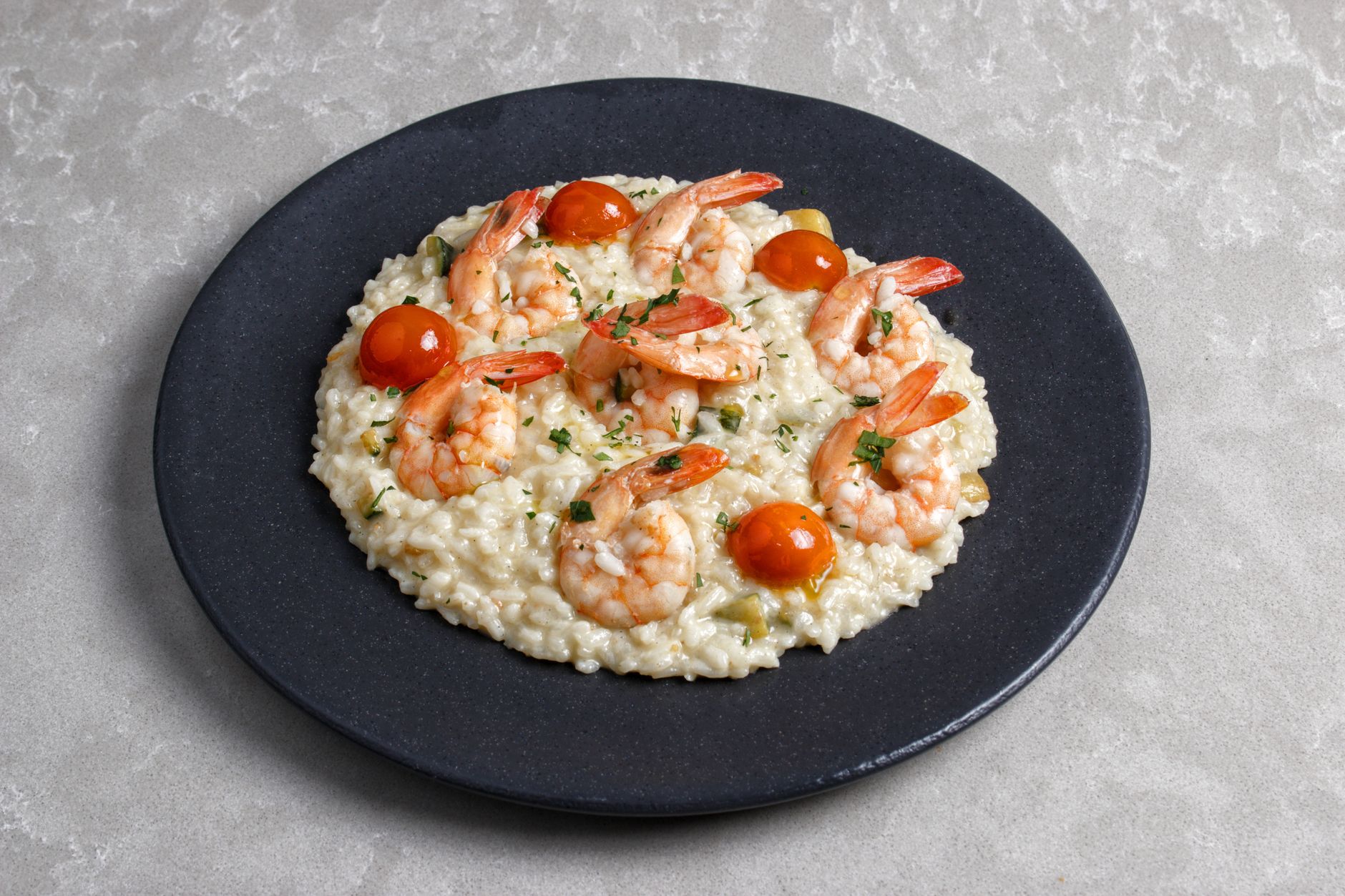Salmon Prawn Risotto
