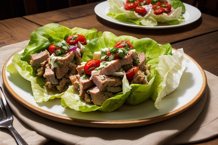 Deli Turkey Lettuce Wraps