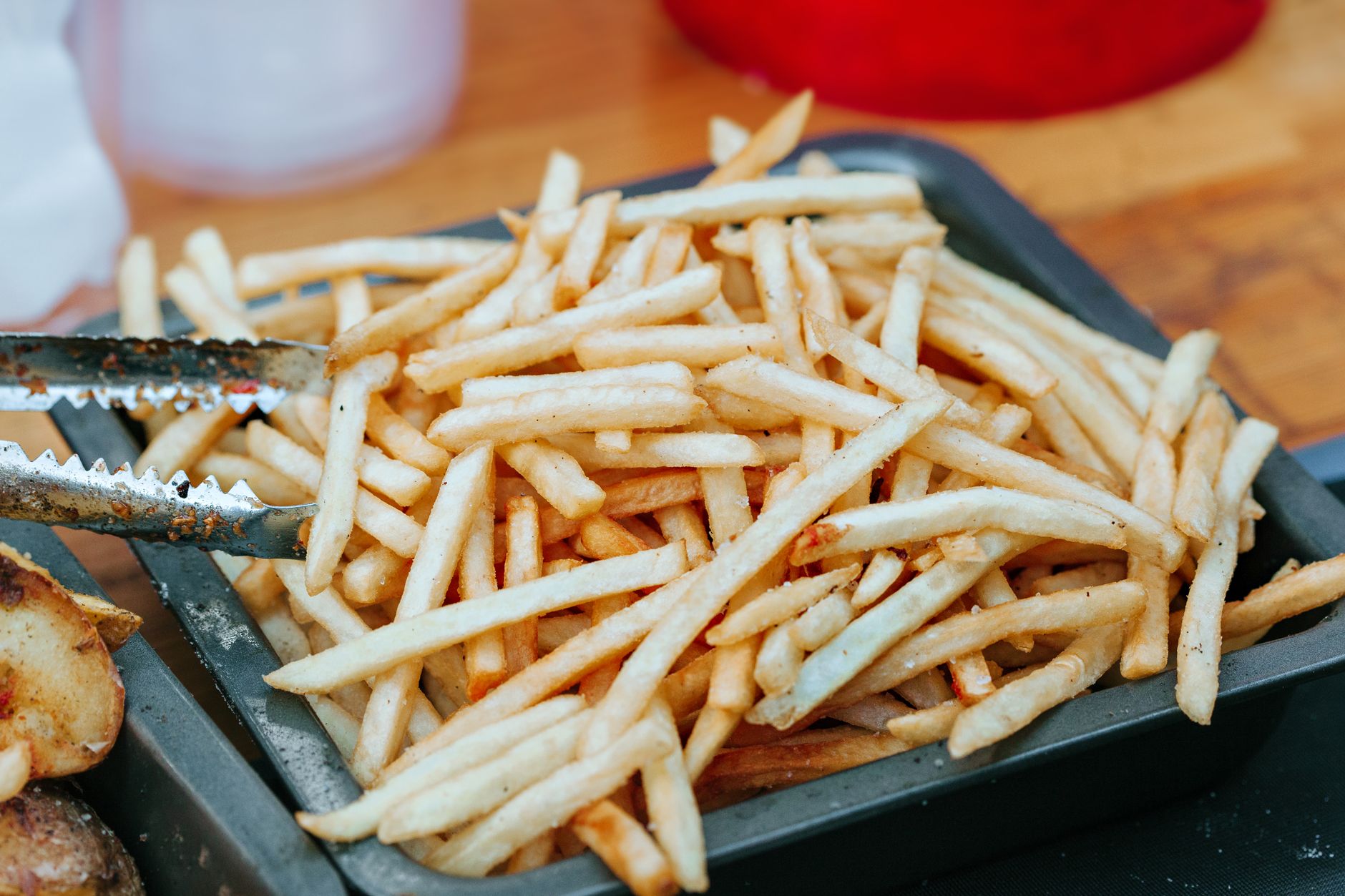 Smoky Garlic Oven Fries