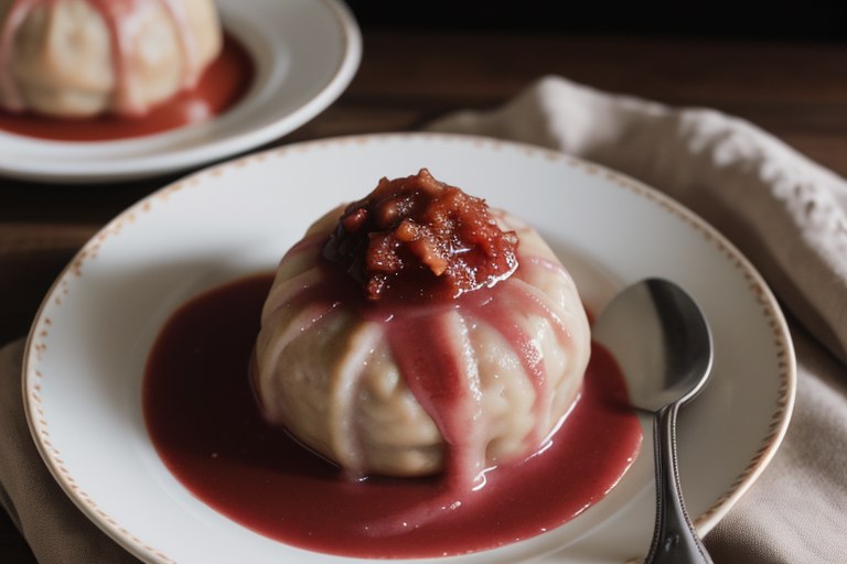 Rhubarb Dumplings