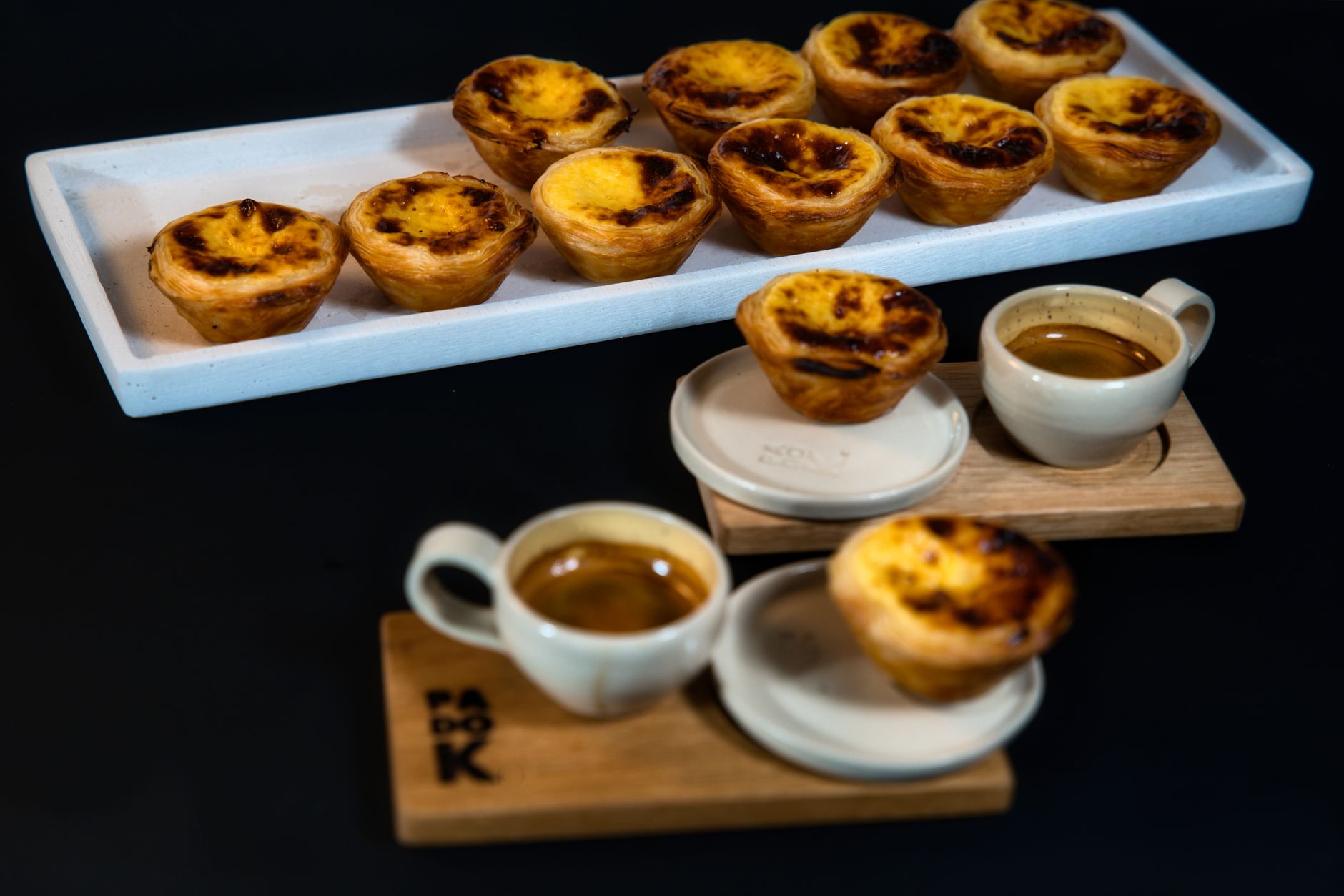 Portuguese custard tarts